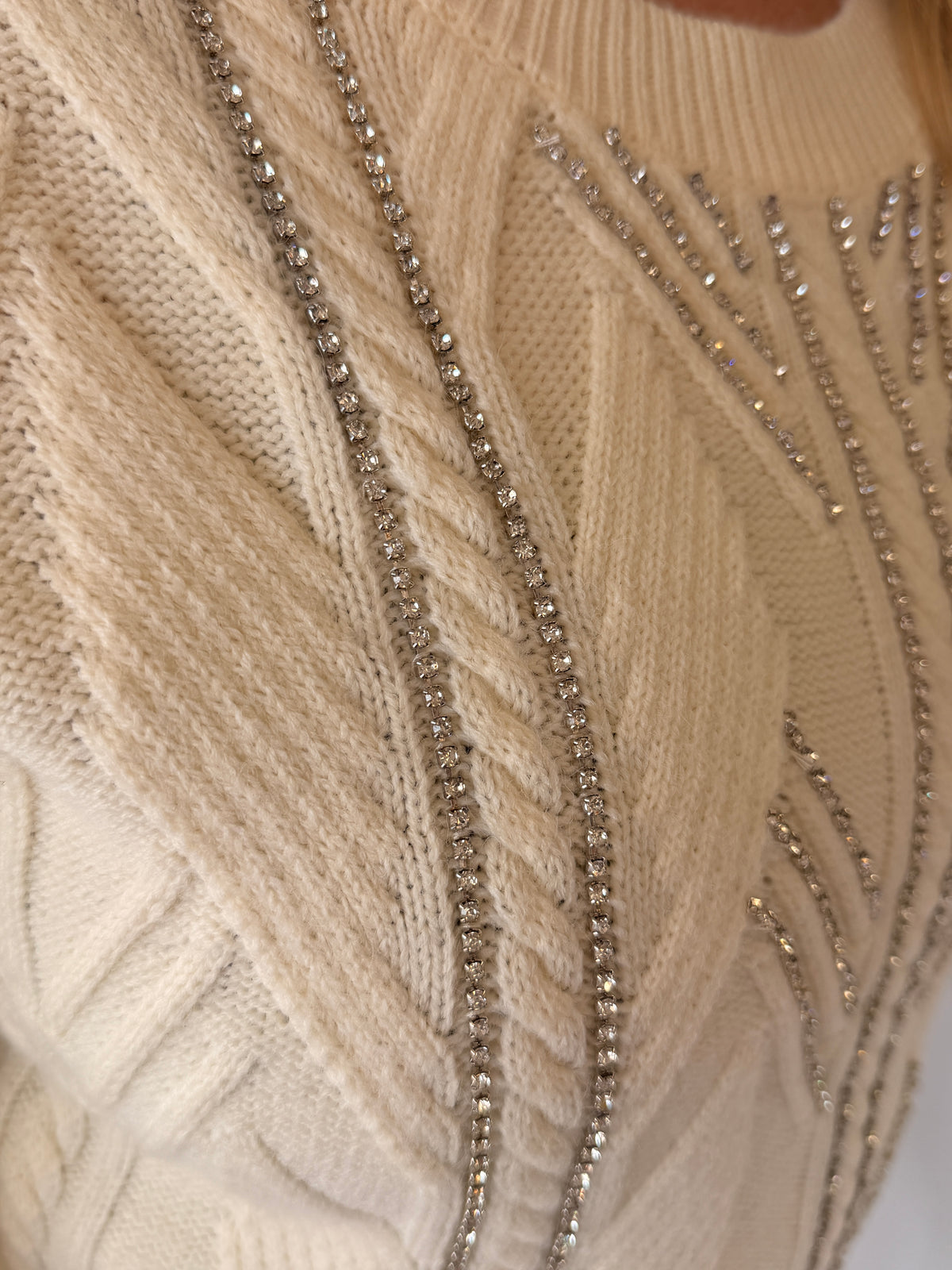 Quinta Cream Sweater