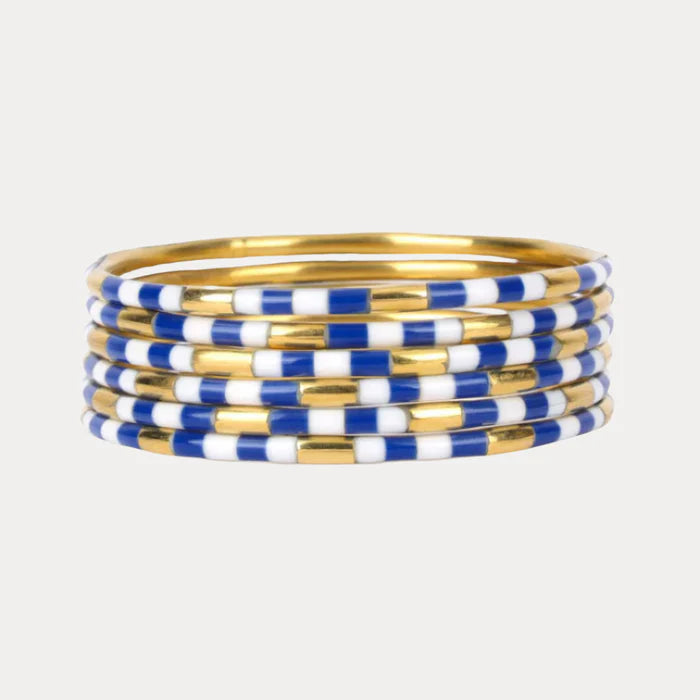Veda Blue/White